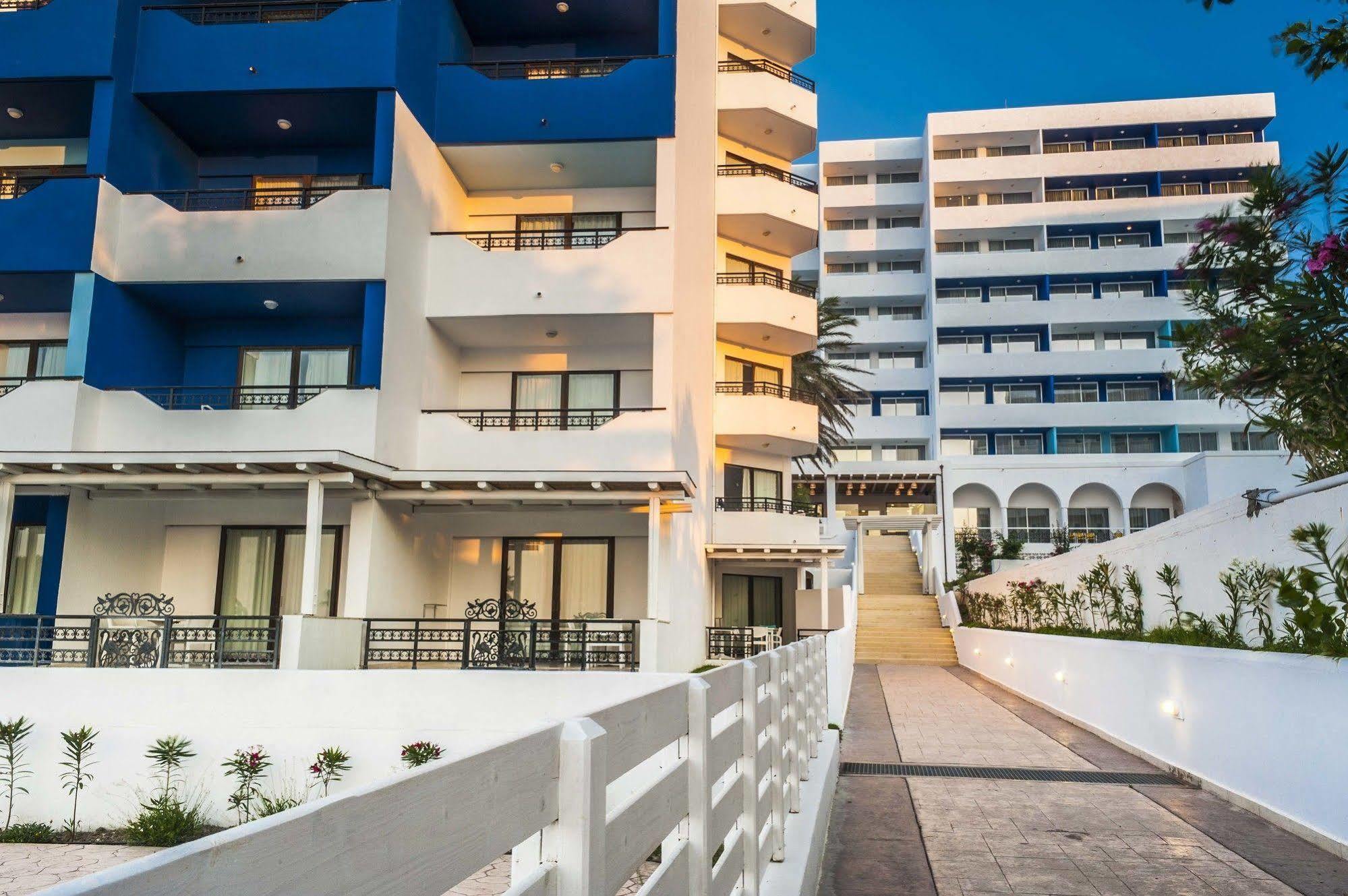 Epsilon Hotel Apartments Faliraki Exterior foto