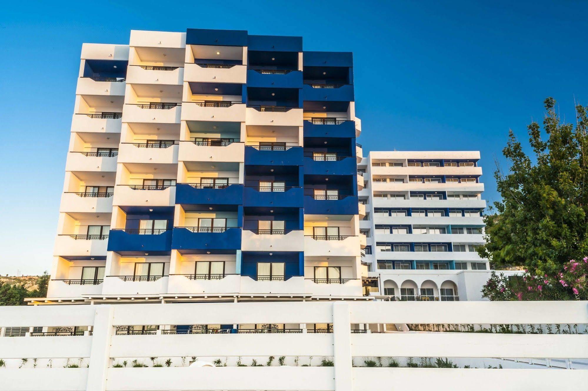 Epsilon Hotel Apartments Faliraki Exterior foto